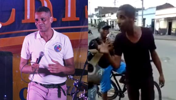 Michel Maza, ex integrante de La Charanga Habanera, aparece bajo de peso en nuevo video. Fotos: El Comercio/ YouTube.