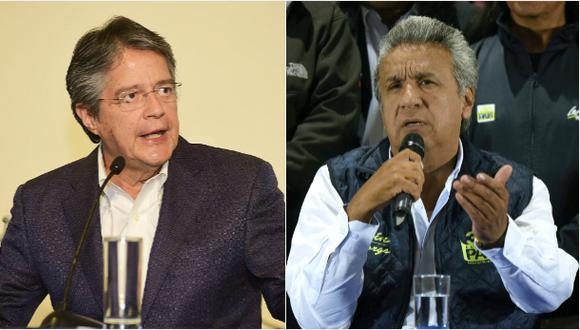 El opositor Guillermo Lasso se neg&oacute; a los requisitos del debate presidencial en Ecuador contra el oficialista Len&iacute;n Moreno. (Foto: AFP)