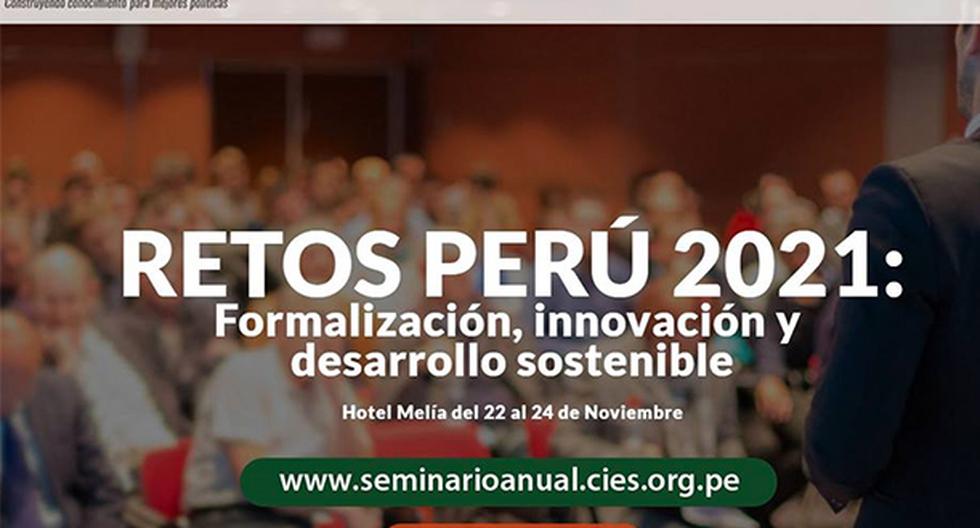 CIES realizará su XXVII Seminario Anual de investigación en Lima del 22 al 24 de noviembre. (Foto: CIES)