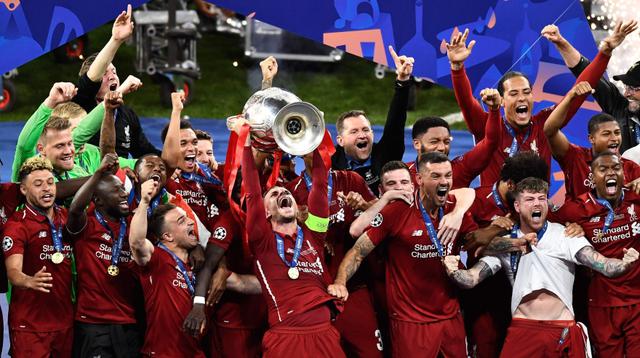 El Liverpool celebró su sexta Champions en Madrid. (Foto: AFP)