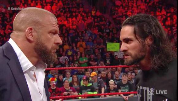 WWE: Seth Rollins volvió y peleará con Triple H en WrestleMania