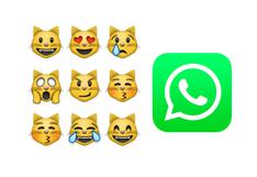 Por qué hay 9 emojis de gatos en WhatsApp y qué significan