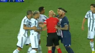 PSG vs Juventus: el tenso cruce entre Paredes y Ramos tras dividida | VIDEO