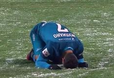 Chapecoense: jugador del Zenit se quebró tras anotar gol por tragedia aérea