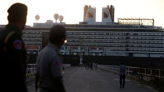 Camboya recibe al Westerdam, el crucero que fue rechazado por cinco países por temor al coronavirus | FOTOS