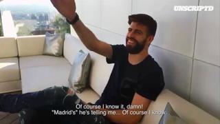 Gerard Piqué: mira cómo reacciona con el himno del Real Madrid