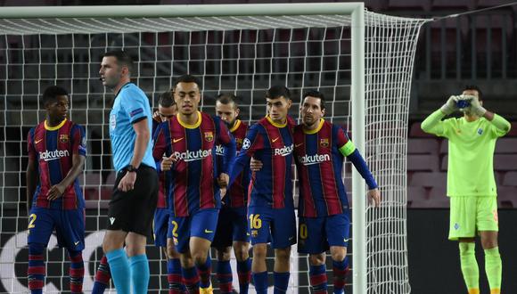 Con Lionel Messi, Barcelona enfrenta al Dínamo de Kiev por la Champions League | Foto: Lluis Gene
