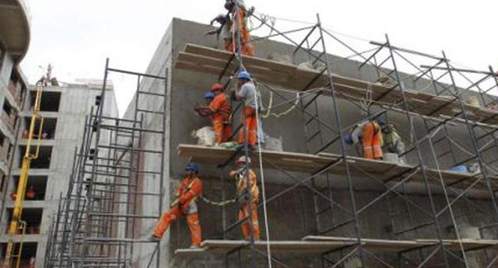 El sector construcción fue el que más cayó en octubre. (Foto: archivo)