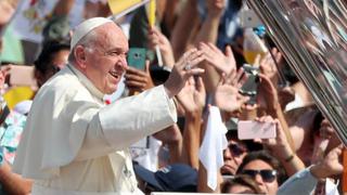 FPF dio bienvenida al Papa Francisco con este tuit
