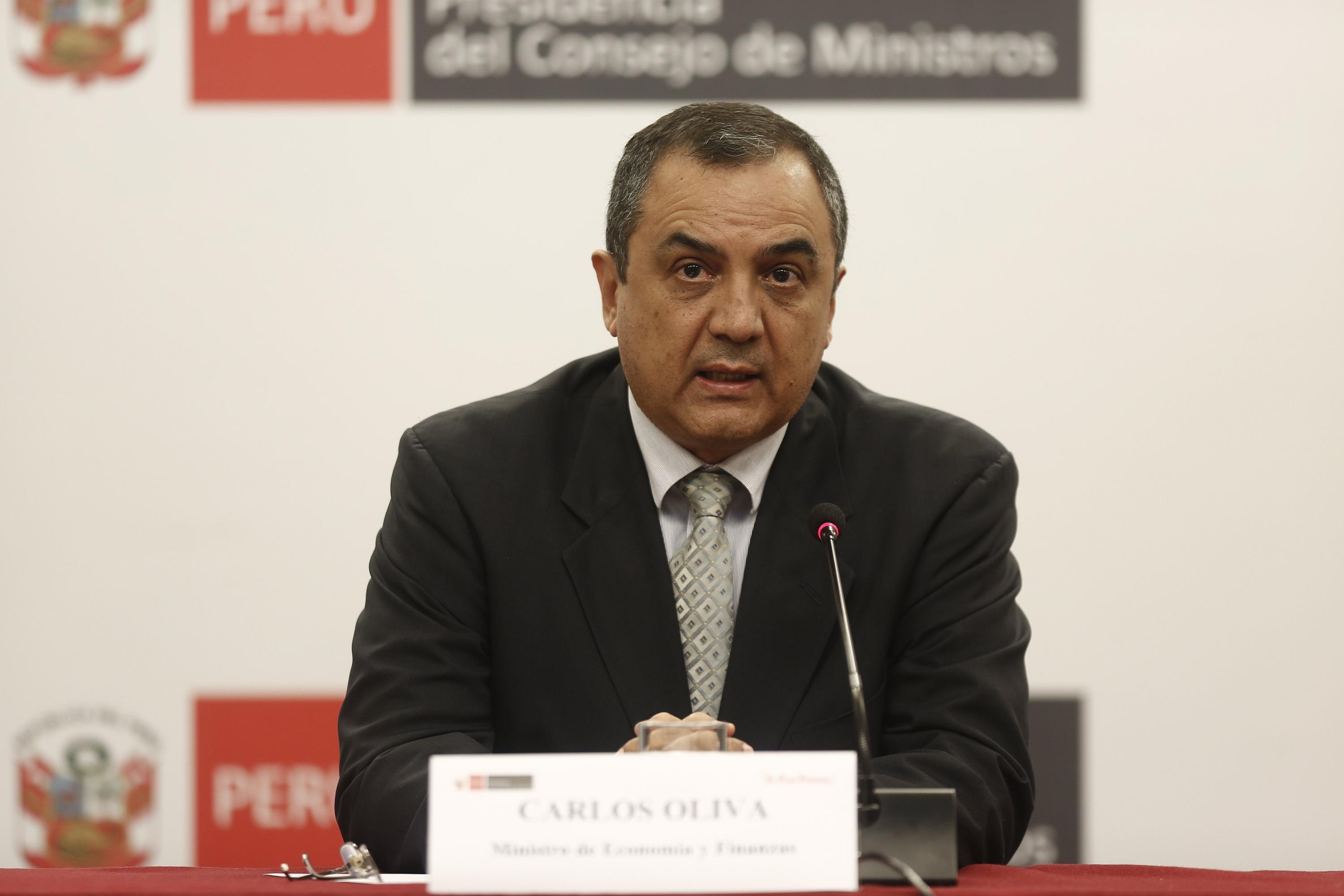 PTAR Titicaca es el primer proyecto de Iniciativas Privadas Cofinanciadas que es adjudicado, destacó el titular del Ministerio de Economía y Finanzas, Carlos Oliva. (Foto: GEC)