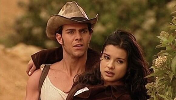 Jimena Elizondo y Óscar Reyes fueron una de las parejas más queridas de"Pasión de gavilanes" (Foto: Telemundo)