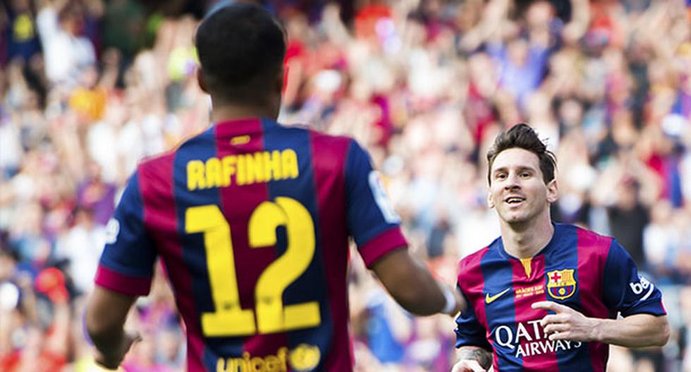 Lionel Messi y su segundo gol. (Foto: Getty Images)