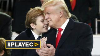 Casa Blanca pide dejar a Barron Trump fuera del foco político