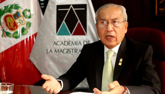 El presidente de la AMGA, Pedro Chávarry, consideró que las fiscalías están realizando un trabajo especializado y serio alrededor de las irregularidades de Odebrecht. (Andina)