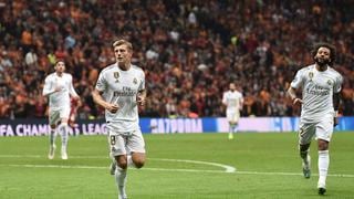 Real Madrid gana por la mínima a Galatasaray y respira en la Champions League 