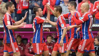 Bayern Múnich goleó 4-0 al Hannover 96 por la Bundesliga