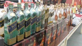 Pucusana: Policía incautó más de dos mil botellas de whisky