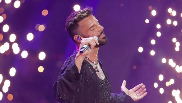 Ricky Martin se dirigió a los chilenos con reflexivo mensaje durante su show en Viña del Mar 2020. (Foto: AFP)
