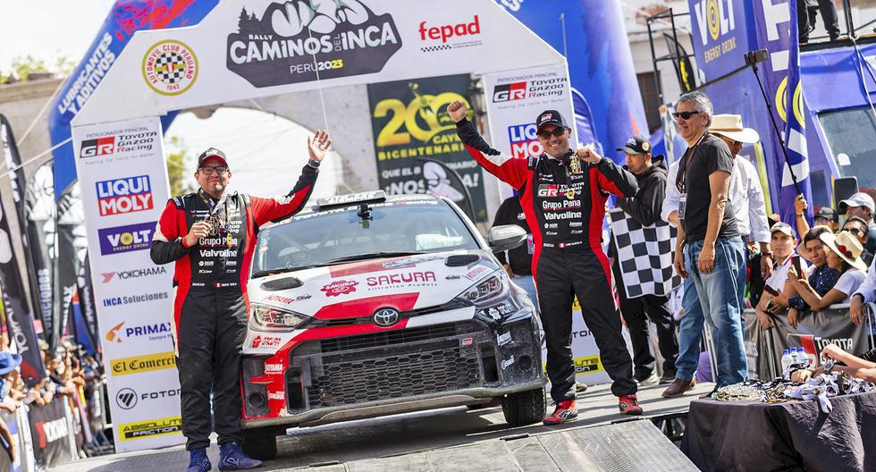 Toyota Gazoo Racing lleva al máximo el performance de sus pilotos con el Toyota GR Yaris en el Rally Caminos del Inca