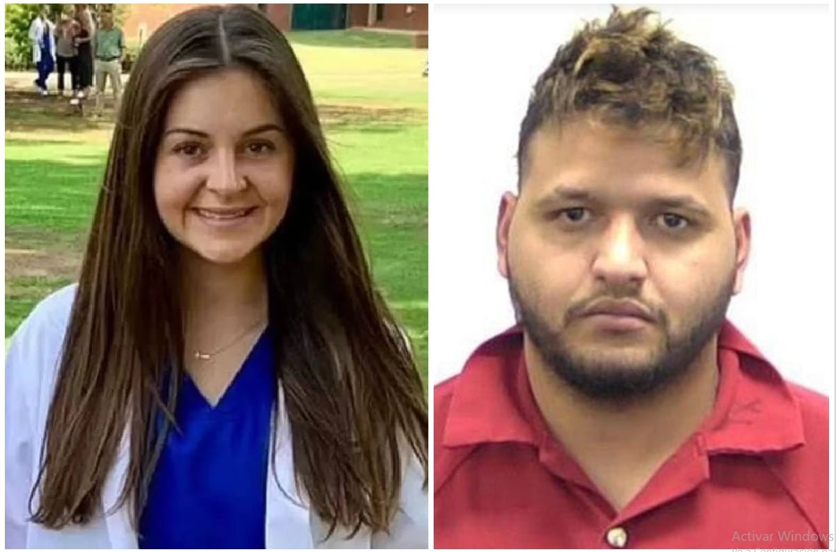 Laken Hope Riley was found dead on the University of Georgia campus.  Police arrested Venezuelan José Antonio Ibarra as a suspect in the crime.