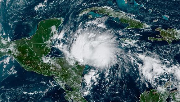 Qué se sabe de la tormenta tropical Lisa: cuál es su recorrido. (Foto: NASA)