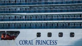 Crucero “Coral Princess” atraca en Miami con dos muertos y varios enfermos de coronavirus