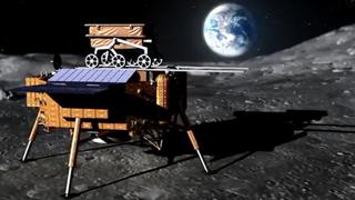 Sonda espacial china aterrizó en la Luna