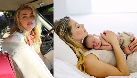 Amber Heard se convirtió en madre de una niña. (Foto: Instagram)