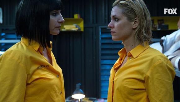 Macarena y Zulema se encuentran en nueva prisión en  tercera temporada de "Vis a vis". (Foto: Captura de pantalla/ Fox España)