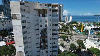 Terremoto en México: las fotos de los daños materiales en la zona hotelera de Acapulco