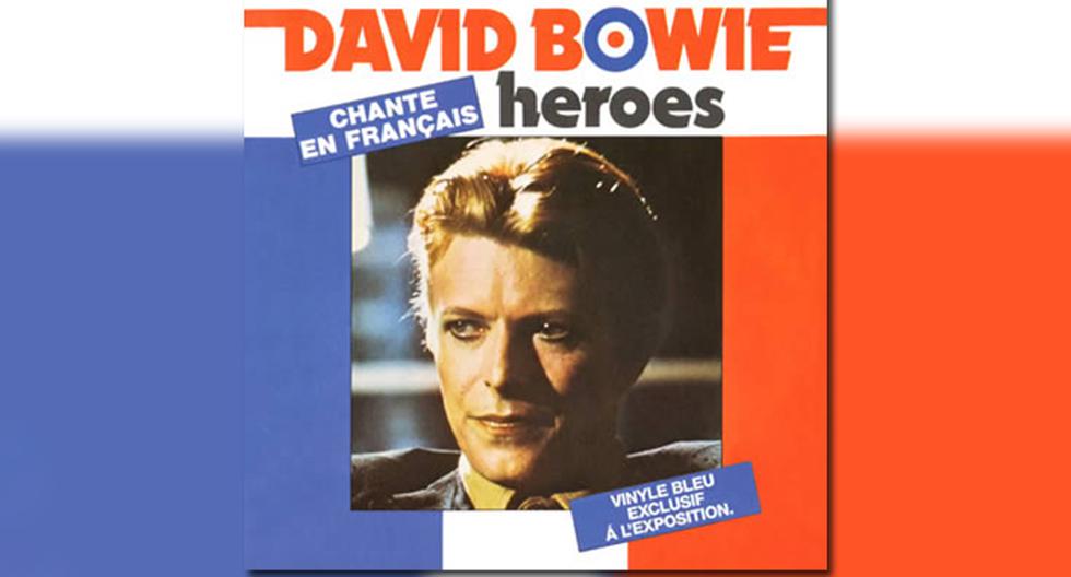 David Bowie nos regala la versión en francés de Heroes en una edición de colección. (Foto:Difusión)