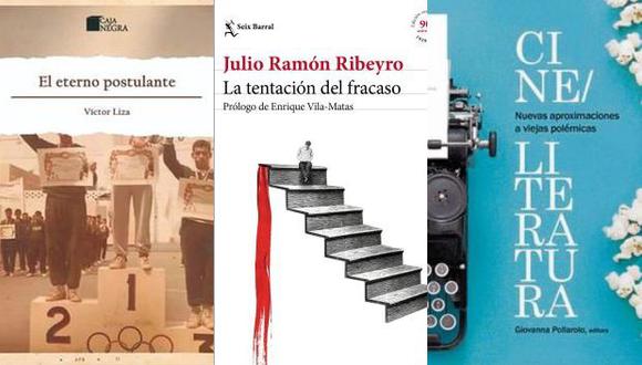 “La tentación del fracaso” de Julio Ramón Ribeyro, “El eterno postulante” de Víctor Liza y “Cine/literatura” de Giovanna Pollarolo.