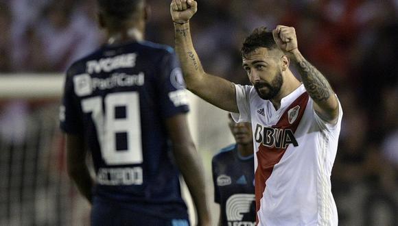 River Plate recibe a Emelec EN VIVO ONLINE por FOX Sports en el Monumental Núñez por el Grupo 4 del torneo. (Foto: EFE)