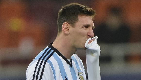 Lionel Messi y su vómito: "Es algo que me pasa siempre"