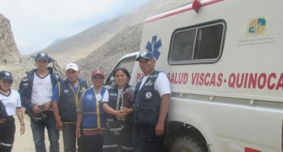 Minsa llegó a la zona andina de Yauyos para brindar atención y ayuda necesaria a los pobladores afectados por las lluvias intensas y huaicos en la provincia de Yauyos, región Lima. (Foto: Andina)
