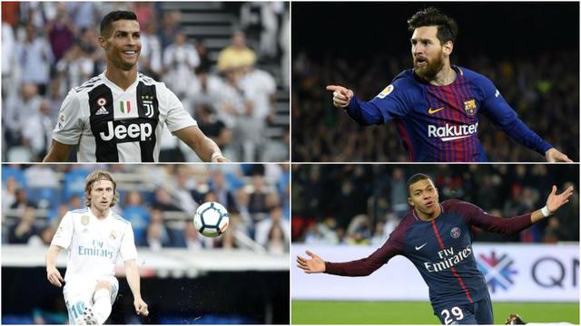La revista France Football, encargada de entregar el Balón de Oro anualmente, eligió a sus 30 candidatos entre los que destacan Cristiano, Messi, Modric y Mbappé. (Foto: AFP)