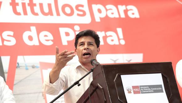 La presidente del Congreso le hará llegar la invitación al presidente Pedro Castillo. (Foto: Presidencia Perú)