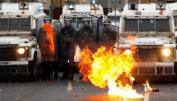 Irlanda del Norte es hoy el escenario de violentos encuentros,. Conozcamos un poco más de su historia. (Foto: Reuters/ Jason Cairnduff)