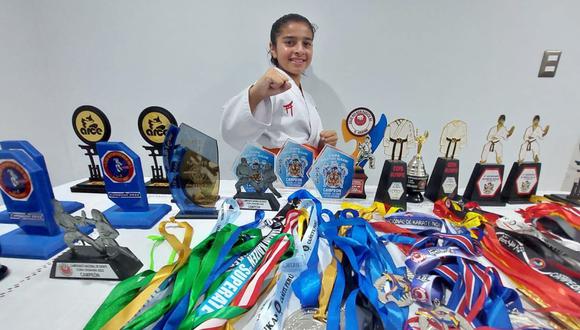 Luana Herrera ha ganado diversas competencias locales y una en Colombia. (Foto: Facebook personal)
