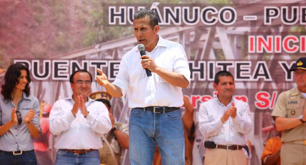 Ollanta Humala habló sobre el aumento del sueldo mínimo (Foto: Presidencia Perú)