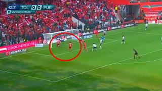 Toluca vs. Puebla EN VIVO: García sorprendió a todos y marcó el 1-0 para los 'Diablos Rojos' | VIDEO