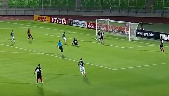 Melgar recibió gol en Libertadores en tan solo dos minutos [VIDEO]