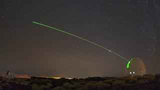 Un nuevo telescopio podría eliminar la basura espacial disparando un rayo láser