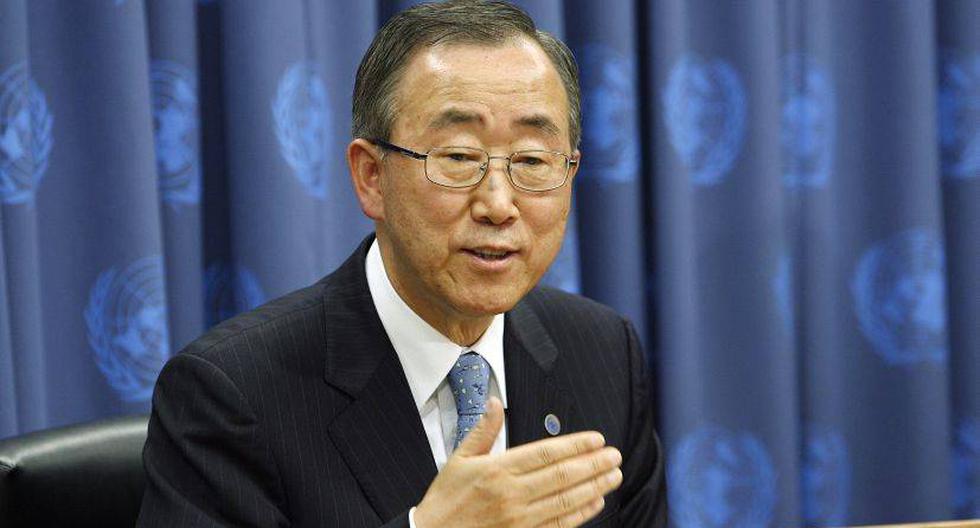 Secretario general de la ONU expres&oacute; sus condolencias.