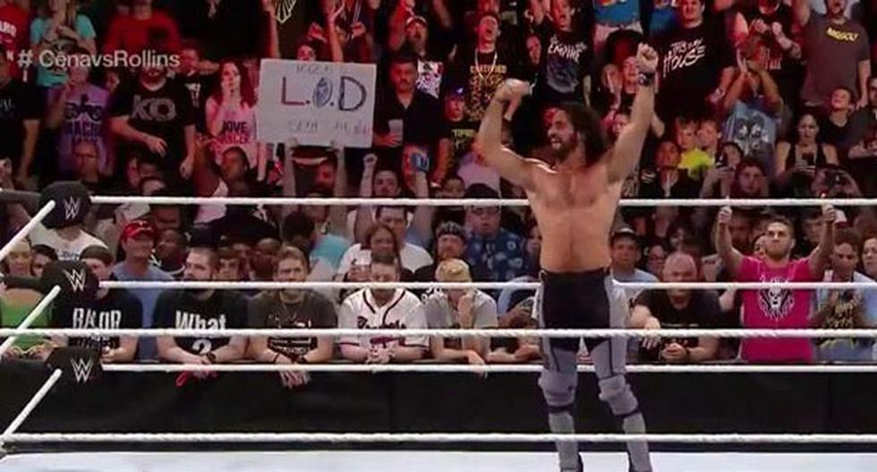John Cena perdió con Seth Rollins y no estará en el main event de Battleground | Foto: WWE