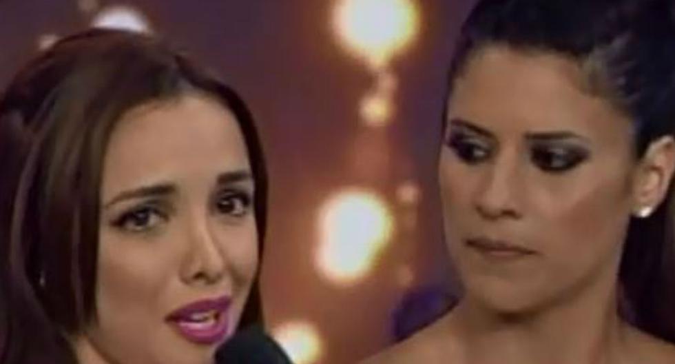 Rosángela Espinoza sorprendió con la reacción que tuvo tras eliminación del Lucas Piro (Foto: captura video América TV)
