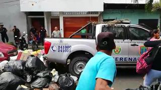 Loreto: arrojan basura en frontis de casa de alcaldesa provincial de Maynas | VIDEO
