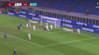 Está imparable: gol de Alexis Sánchez en el Inter-Empoli por la Copa Italia | VIDEO 