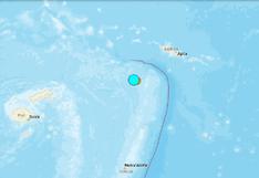 Terremoto de magnitud 7,6 sacude a Tonga
