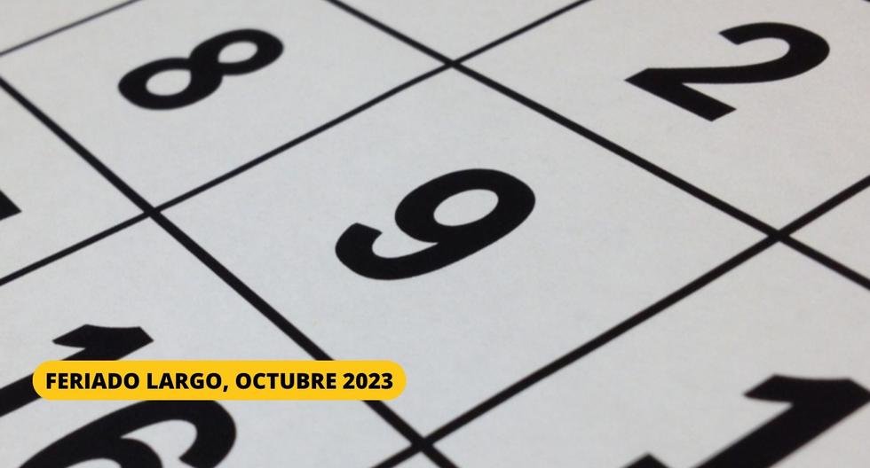 ¿El LUNES 9 de octubre es feriado nacional o día no laborable? Lo que dice El Peruano del feriado largo